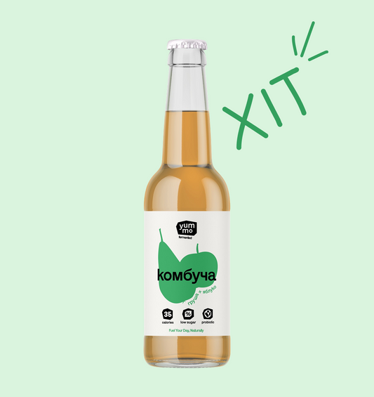 Комбуча яблуко та груша