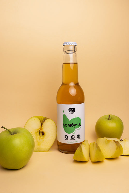 Комбуча яблуко та груша